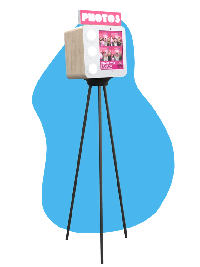 Formule Smile — photobooth Badabooth avec 400 photos imprimées